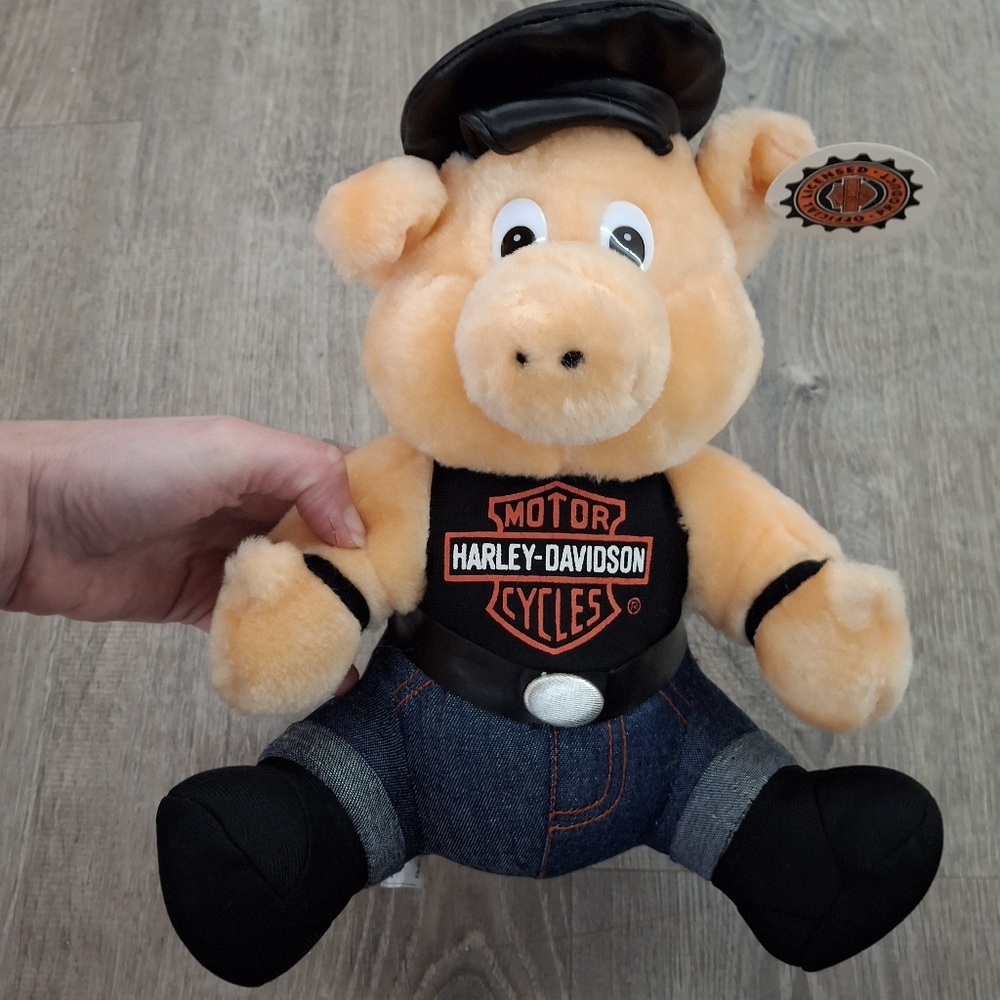 Harley-Davidson Denim Plush Toy